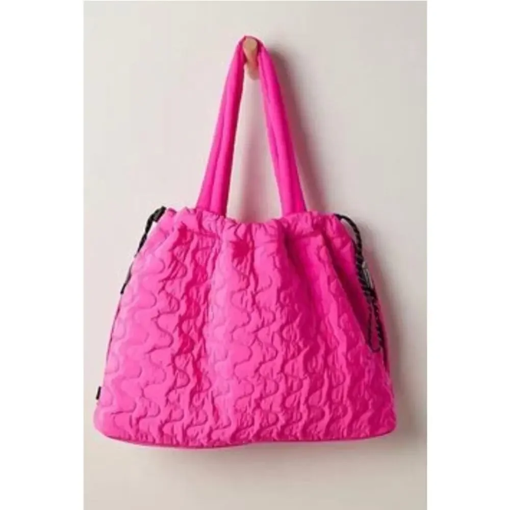 FREE PEOPLE Cloud 9 Tote Pink NWT